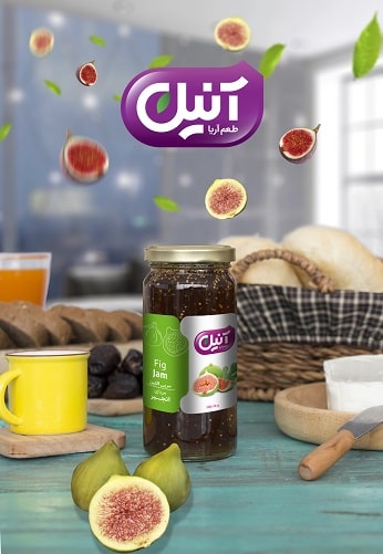 مربای انجیر  Fig Jam 300g | شرکت آریا شور