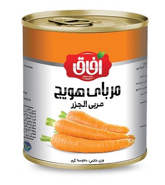 مربای هویج  Carrot Jam 900g | شرکت آریا شور