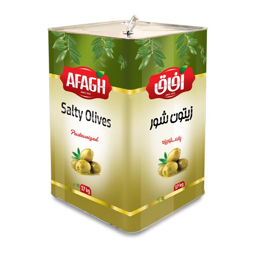 زیتون شور با هسته   Salty Olives With Core 18 Kg | شرکت آریا شور