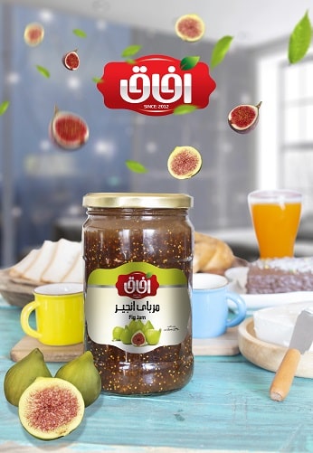 مربای انجیر  Fig Jam 800 g | شرکت آریا شور